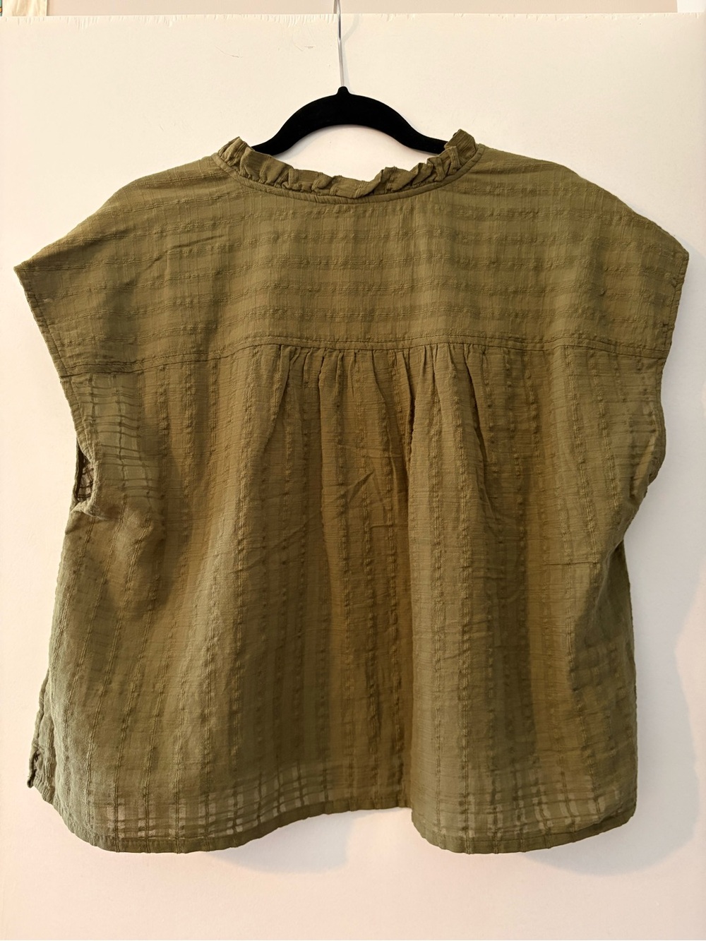 Denver Hayes 100% Cotton Short Sleeve Top Blouse - Picture 2 of 5
